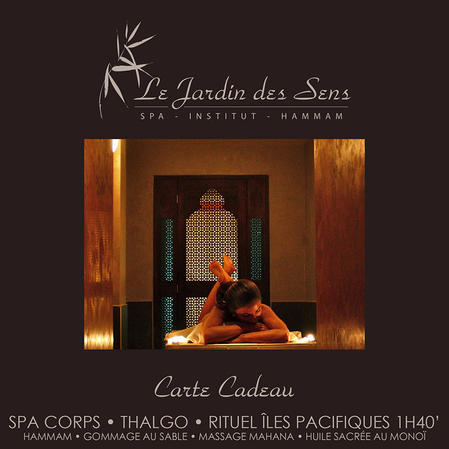 SPA CORPS • THALGO • RITUEL ÎLES PACIFIQUES 1H40’