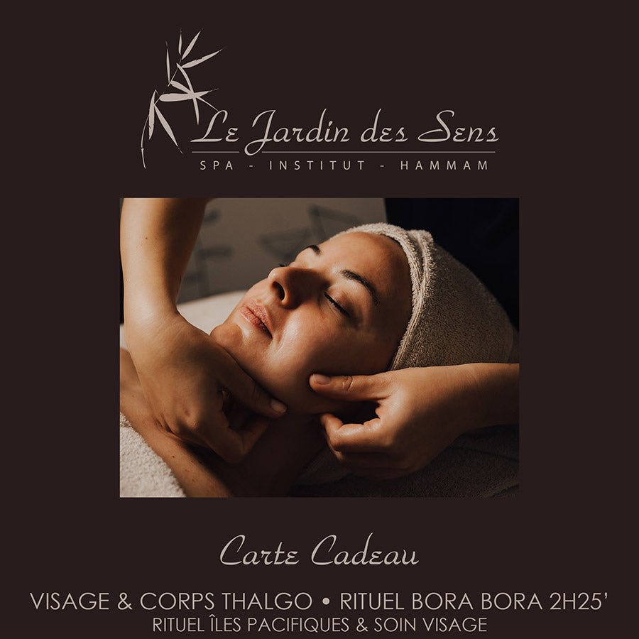 SPA VISAGE & CORPS THALGO • RITUEL BORA BORA 2H25’