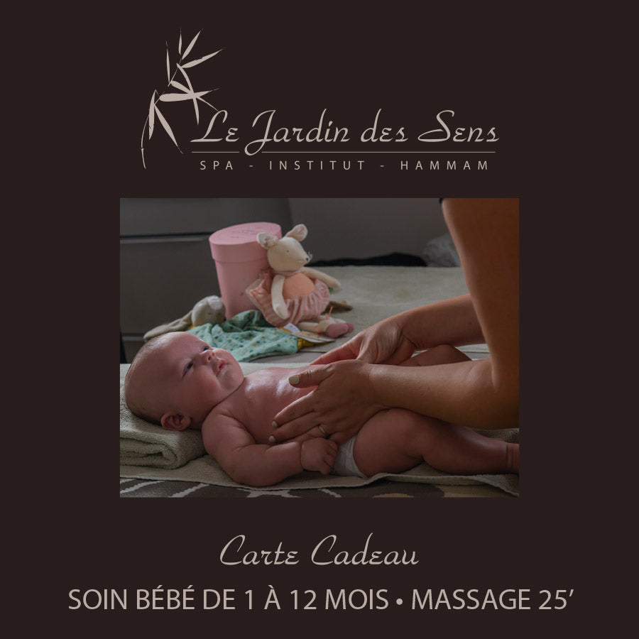 SOIN BÉBÉ DE 1 À 12 MOIS • MASSAGE 30' à 40'