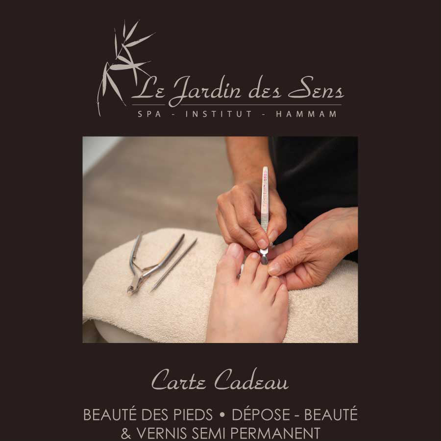 BEAUTÉ DES PIEDS • DÉPOSE - BEAUTÉ & VERNIS SEMI PERMANENT