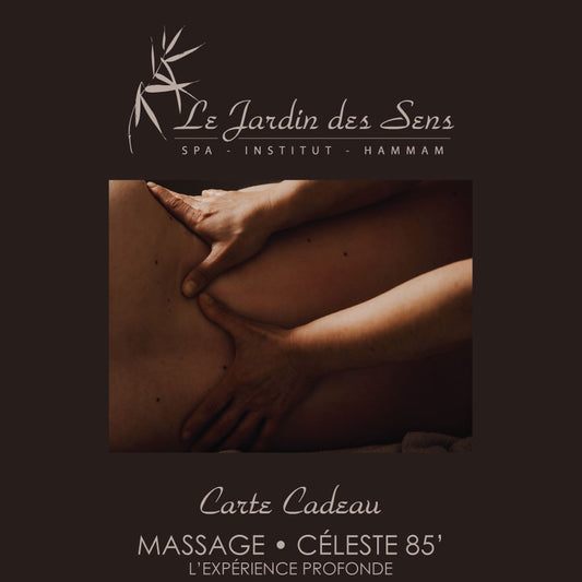 CARTE CADEAU • MASSAGE CÉLESTE 85'