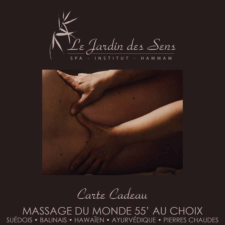 MASSAGE DU MONDE 55’ AU CHOIX