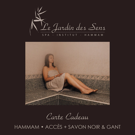 HAMMAM • ACCÈS + SAVON NOIR & GANT