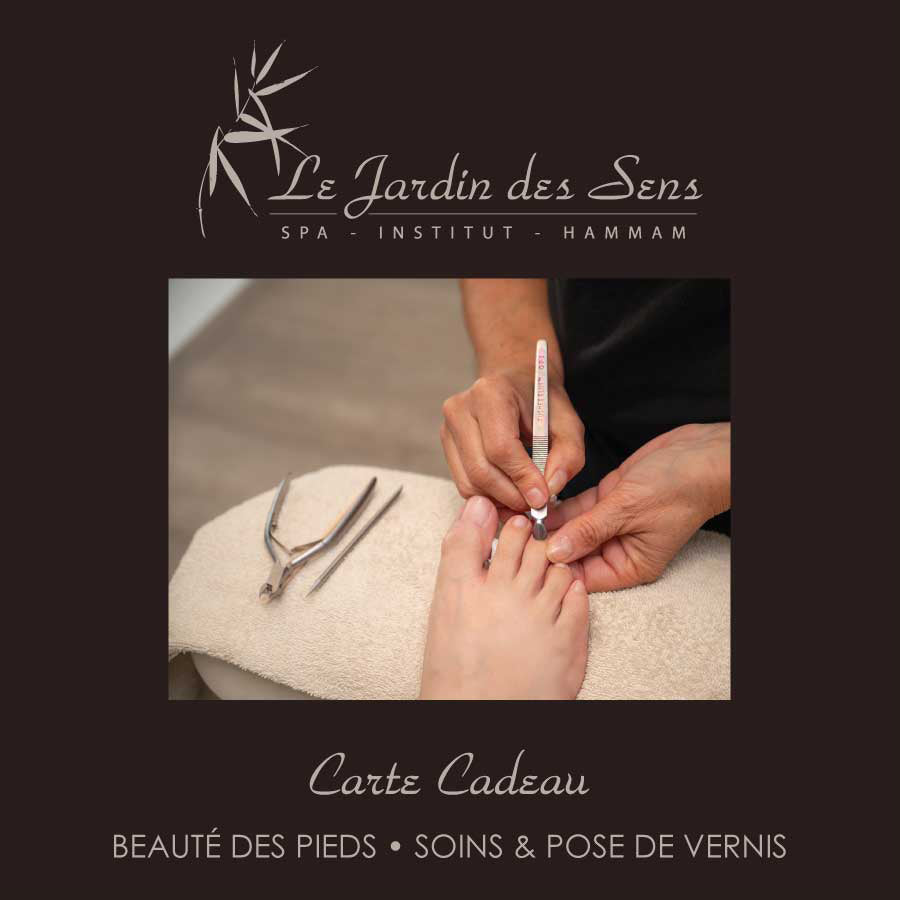 BEAUTÉ DES PIEDS • SOINS & POSE DE VERNIS